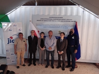 Handing-Over Ceremony of cold storages for agricultural products