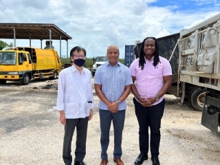 Visit to Belize City Refuse Collection Facility