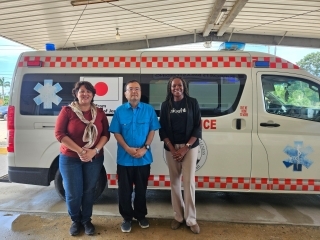 Visiting the medical facilities in Stann Creek District
