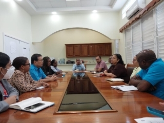 Visiting the medical facilities in Stann Creek District