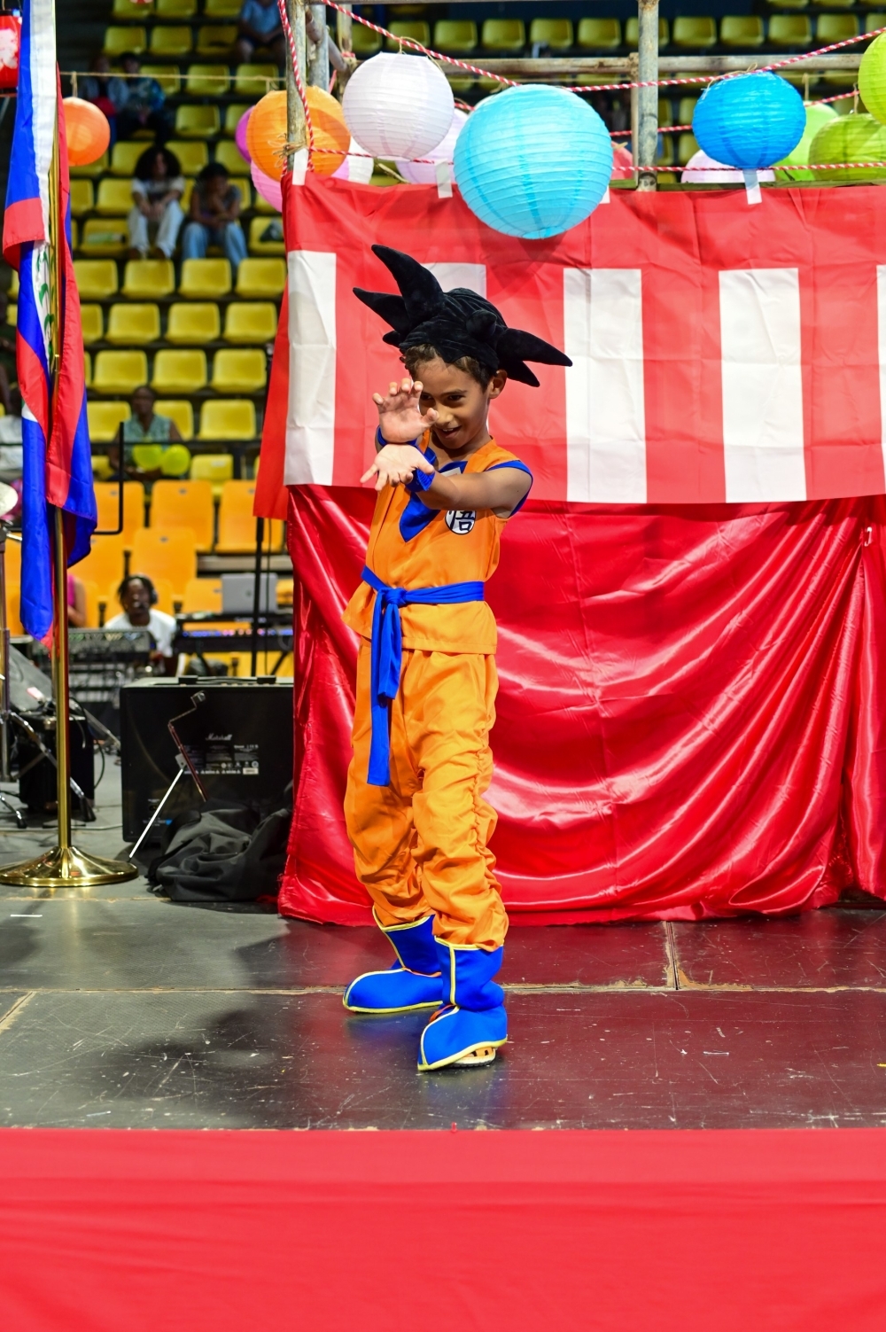 Below : Cosplay contestants (コスプレコンテスト参加者)  