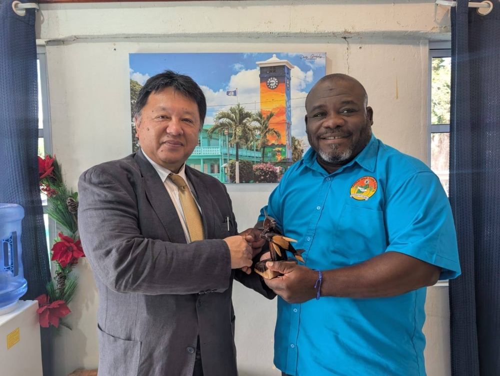 Courtesy Call on Mayor of Orange Walk Town 