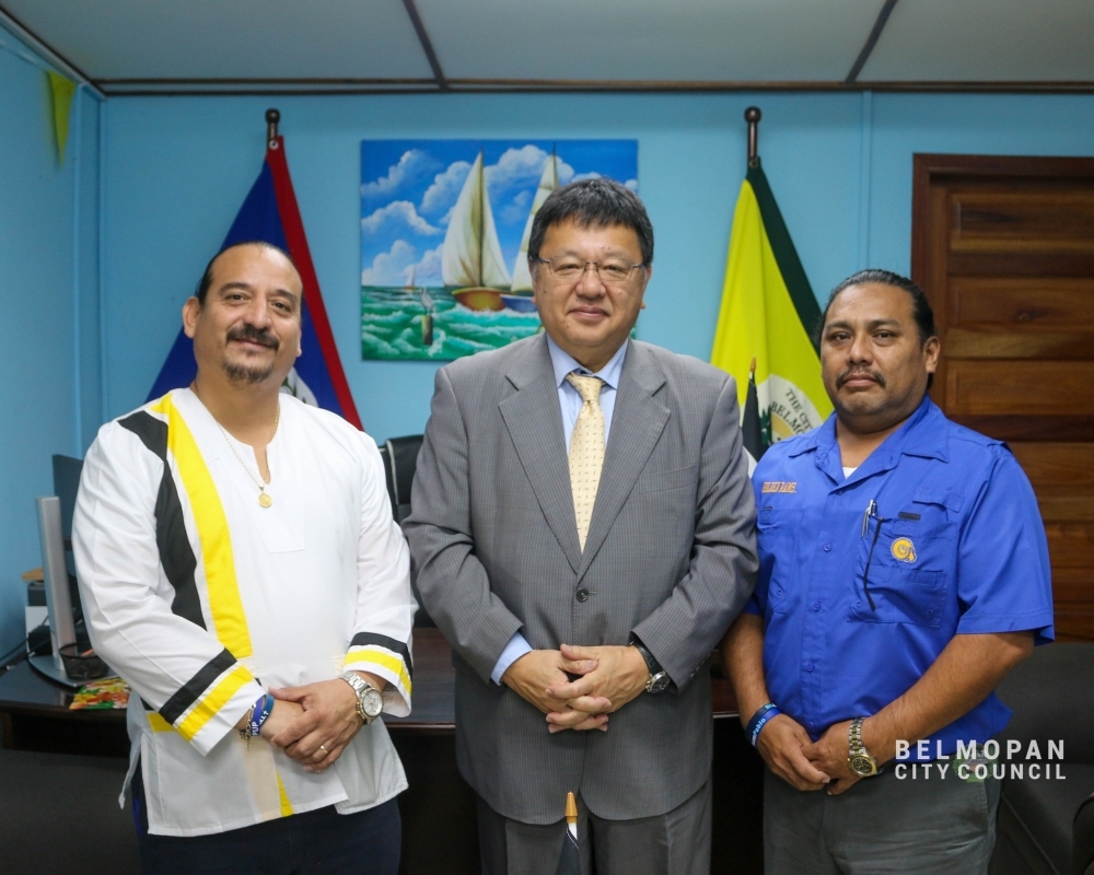 Courtesy Call on Mayor of Belmopan