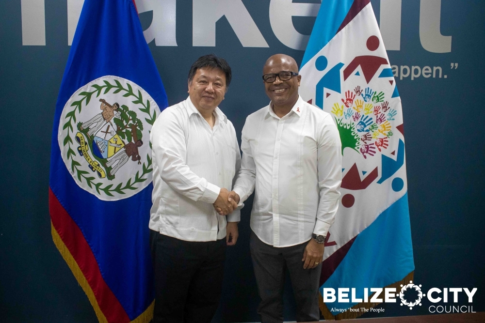 Courtesy Call on Mayor of Belize City