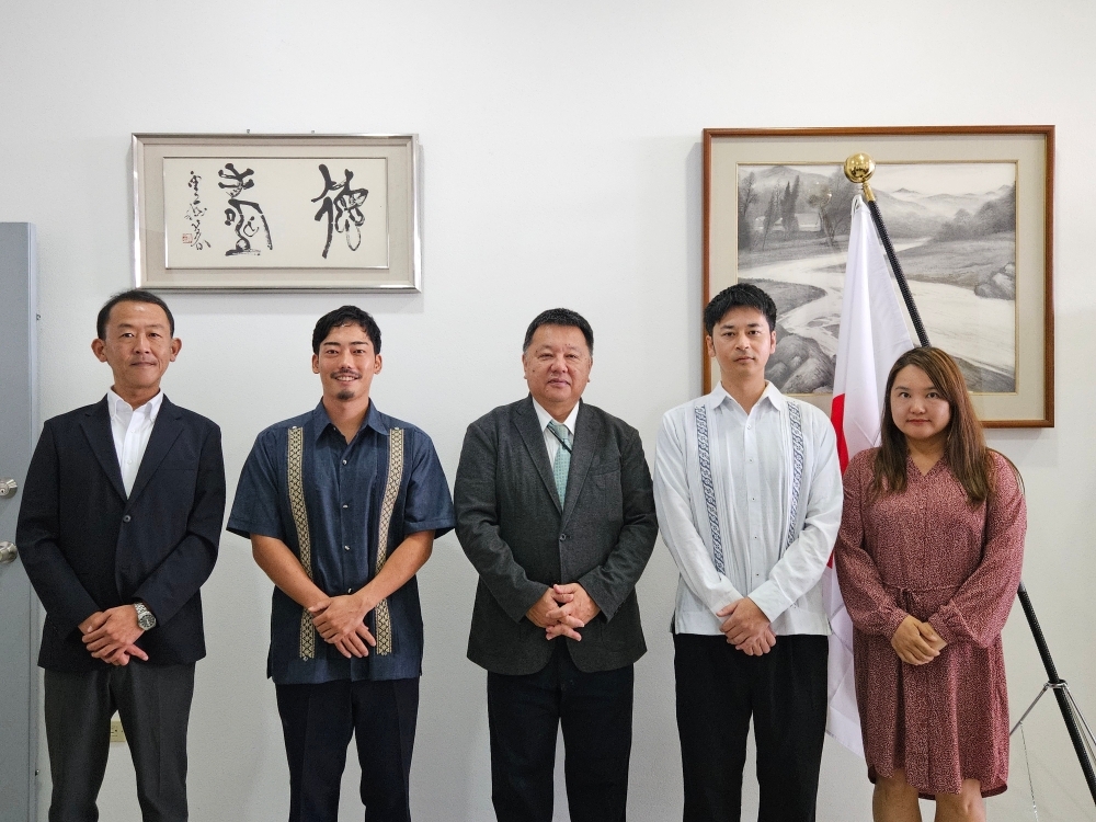  JICA海外協力隊帰国前表敬訪問