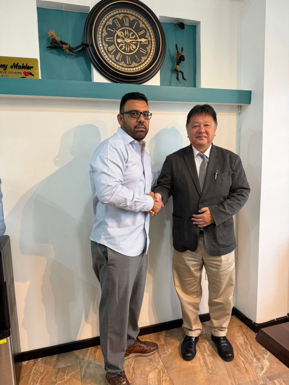 マーラー観光・青少年・スポーツ・移民問題大臣表敬訪問